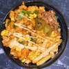 Grilled chicken loaded fries