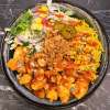 Grilled chicken rice platter